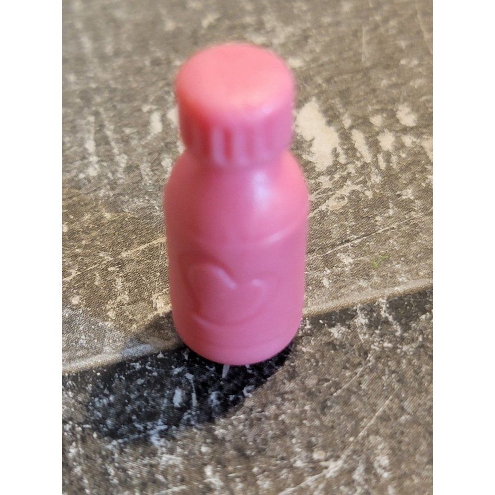 Hasbro LPS pink water bottle Heart Food pet accessory toy figure